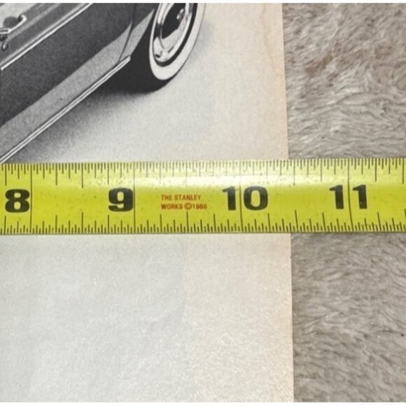 Volkswagen Squareback Sedan Print Ad Poster Vintage 1960s 13.5 x 10.5" - Picture 8 of 9